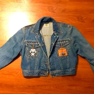 Vintage hand painted Donna jean jacket
